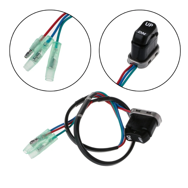 QILEJVS Trim & Tilt Switch Assembly for Yamaha Motor Outboard Remote Controller 703-82563-02-00 Balaclava
QILEJVS Trim & Tilt Switch Assembly for Yamaha Motor Outboard Remote Controller 703-82563-02-00 Balaclava