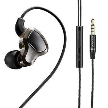D6 Pro 3.5mm Dual Dynamic Wired In-ear Earphone Noise Cancelling Sport Stereo HIFI Headset with Microphone for Xiaomi Huawei
D6 Pro 3.5mm Dual Dynamic Wired In-ear Earphone Noise Cancelling Sport Stereo HIFI Headset with Microphone for Xiaomi Huawei