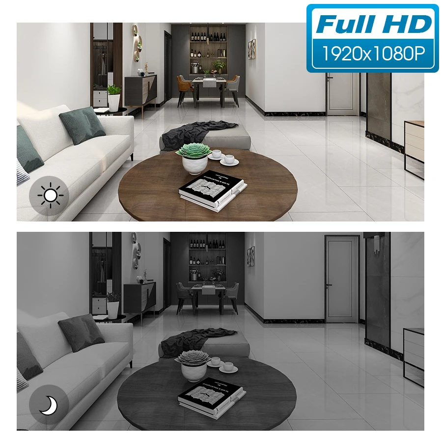 KERUI Full HD 1080P 2MP Беспроводная ip камера домашняя сигнализация охранная для