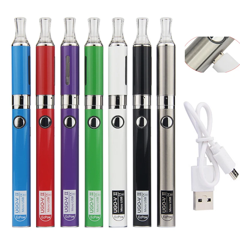 

eVod MT3 Starter Blister Kits Pack Electronic Cigarette BCC Atomizer UGO V II Rechargable Battery 650mah 900mah