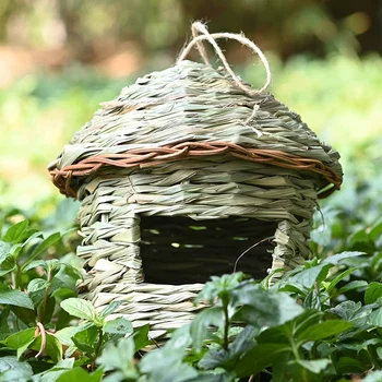 Birds Cages Nest Roosting Grass Bird Hut Hanging Bird House Cozy Resting Place
Birds Cages Nest Roosting Grass Bird Hut Hanging Bird House Cozy Resting Place
