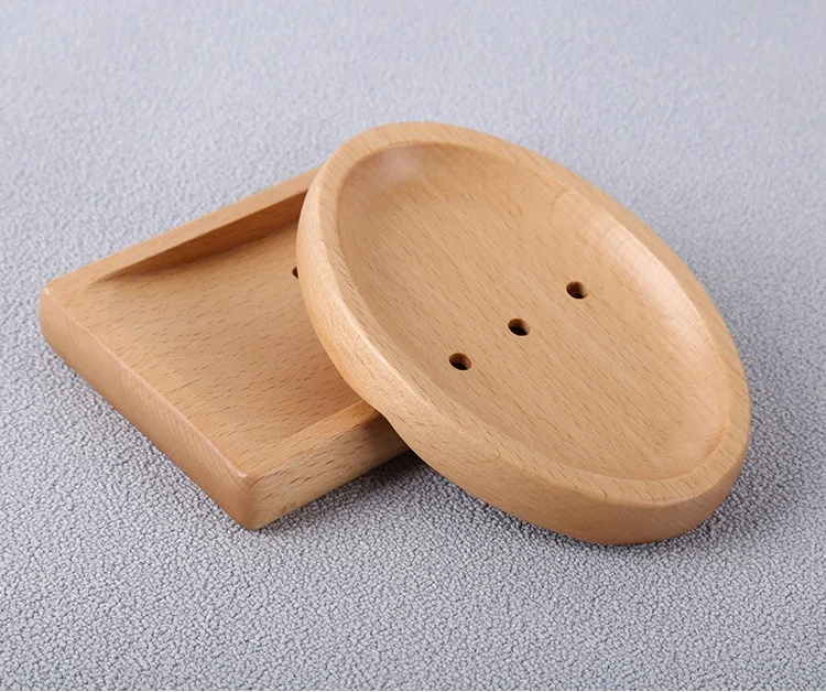 Natural Wooden Soap Holder Dish Bathroom Shower Storage Rack Solid Portable Wood Drain Soap Tray WB485
Natural Wooden Soap Holder Dish Bathroom Shower Storage Rack Solid Portable Wood Drain Soap Tray WB485