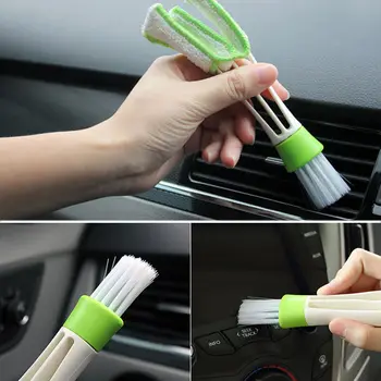 1PC 2 In 1 Car Cleaning Brush Air-Conditioner Outlet Cleaning Tool Window Cleaning Multi-Purpose Brush
1PC 2 In 1 Car Cleaning Brush Air-Conditioner Outlet Cleaning Tool Window Cleaning Multi-Purpose Brush