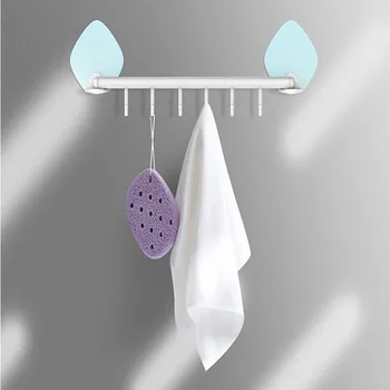 6 Hooks Kitchen Bathroom Storage Rack 180 Degree Rotating Shower Corner Towel Hanger Shelf Door Wall Hanging Storage Rack
6 Hooks Kitchen Bathroom Storage Rack 180 Degree Rotating Shower Corner Towel Hanger Shelf Door Wall Hanging Storage Rack