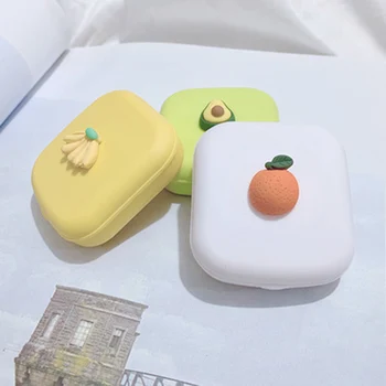 1pcs DIY Acrylic Cute Color Fruit Orange Contact Lens Case For Eyes Contact Lenses Box For Glasses Gift Travel Portable
1pcs DIY Acrylic Cute Color Fruit Orange Contact Lens Case For Eyes Contact Lenses Box For Glasses Gift Travel Portable