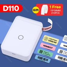Niimbot D110 Label Printer Mini Sticker Paper Roll Transparents Wireless Bluetooth Phone Printer Label Price Tag Printing Label Niimbot D110 Label Printer Mini Sticker Paper Roll Transparents Wireless Bluetooth Phone Printer Label Price Tag Printing Label