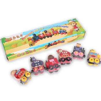 Wooden Magnetic Train Toy 6-Section Cartoon Image Children's Intellectial Toy Color Perception Hand-eye Coordination
Wooden Magnetic Train Toy 6-Section Cartoon Image Children's Intellectial Toy Color Perception Hand-eye Coordination