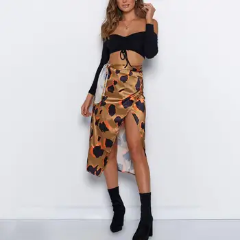 Fashion Lady Leopard Print High Waist Bandage Irregular Split Bodycon Midi Skirt
Fashion Lady Leopard Print High Waist Bandage Irregular Split Bodycon Midi Skirt
