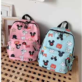 Disney Mickey Mouse Canvas School Bag for Boys Girls baby Bag Children Backpack Kindergarten Backpack kid School Bags Satchel
Disney Mickey Mouse Canvas School Bag for Boys Girls baby Bag Children Backpack Kindergarten Backpack kid School Bags Satchel