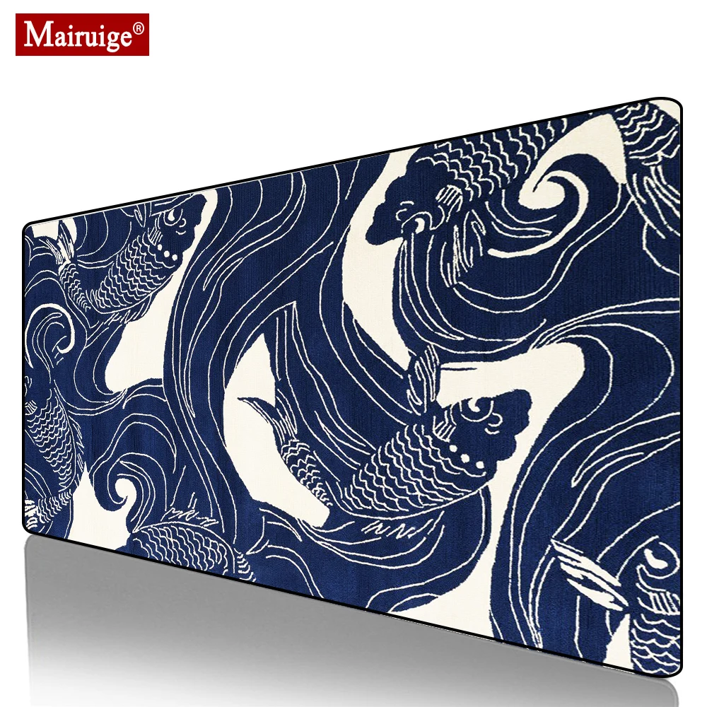 Carp Blue Persian Rug Mouse Pad XXL Gamer Desk Mat Large Keyboard Pad Gaming MousePad 90x40cm/80x30cm for Laptop Table Pads
Carp Blue Persian Rug Mouse Pad XXL Gamer Desk Mat Large Keyboard Pad Gaming MousePad 90x40cm/80x30cm for Laptop Table Pads
