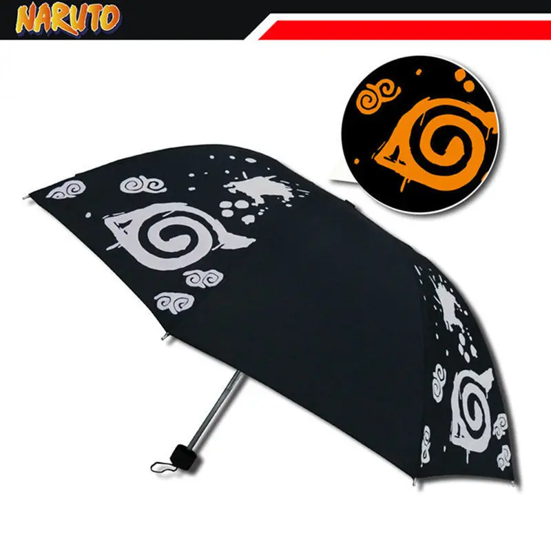 Cartoon NARUTO Uzumaki Hokage Colors Changing Umbrella Cosplay Black Rain Sun Folding Umbrella Collectible Prop Gift
Cartoon NARUTO Uzumaki Hokage Colors Changing Umbrella Cosplay Black Rain Sun Folding Umbrella Collectible Prop Gift