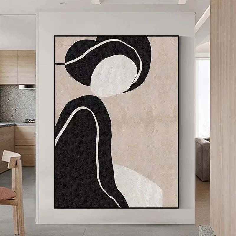 New Arrival Home Wall Canvas Art Handmade Abstract Line Figure Oil Painting Canvas Wall Art Modern Home Decoration No Frame
New Arrival Home Wall Canvas Art Handmade Abstract Line Figure Oil Painting Canvas Wall Art Modern Home Decoration No Frame
