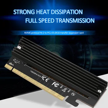 M.2 NVMe SSD Adapter M2 To PCIE 3.0 X16 Controller Card M Key Interface Support PCI Express 3.0 X4 2230-2280 Size
M.2 NVMe SSD Adapter M2 To PCIE 3.0 X16 Controller Card M Key Interface Support PCI Express 3.0 X4 2230-2280 Size