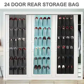 24 Pocket Shoe Organizer Door Hanging Shoes Storage Wall Bag Closet Holder Family Saver Home Storage Organizer with Hooks
24 Pocket Shoe Organizer Door Hanging Shoes Storage Wall Bag Closet Holder Family Saver Home Storage Organizer with Hooks