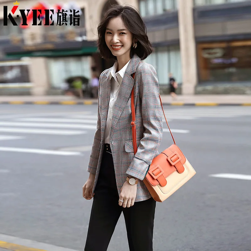 Plaid Suit Jacket Women's Korean-style Students British-Style 2019 Spring And Autumn New Style Online Celebrity Retro Loose-Fit
Plaid Suit Jacket Women's Korean-style Students British-Style 2019 Spring And Autumn New Style Online Celebrity Retro Loose-Fit