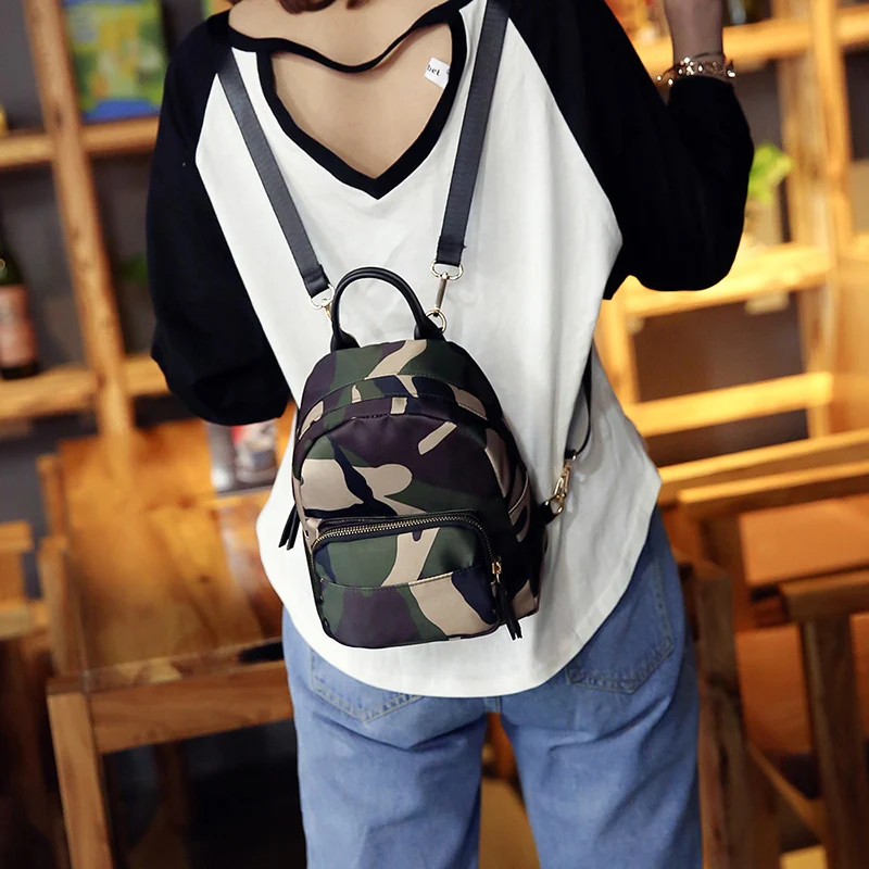 LTBOOS Camouflage Mini Backpack Women Outdoor Travel Waterproof Nylon Bag New Fashion Design Small Schoolbag For Girls 2019
LTBOOS Camouflage Mini Backpack Women Outdoor Travel Waterproof Nylon Bag New Fashion Design Small Schoolbag For Girls 2019