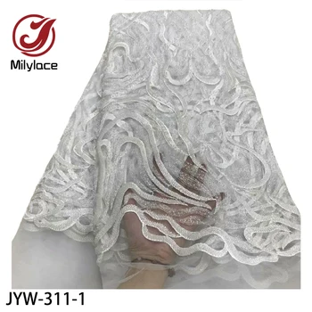 Milylace 2020 French Tulle Lace Fabrics High Quality Bridal Lace Garments Heavy Handmade Beads Lace Fabric for Party JYW-311 
Milylace 2020 French Tulle Lace Fabrics High Quality Bridal Lace Garments Heavy Handmade Beads Lace Fabric for Party JYW-311