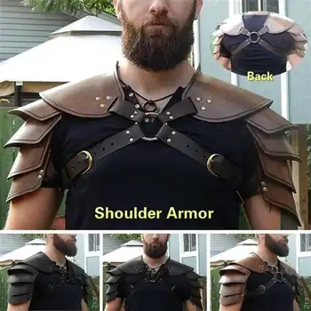 2 Types Steampunk Medieval Leather Pauldrons Vintage Spartacus Leather Armour Renaissance Gladiator Warrior Leather Shoulder
2 Types Steampunk Medieval Leather Pauldrons Vintage Spartacus Leather Armour Renaissance Gladiator Warrior Leather Shoulder
