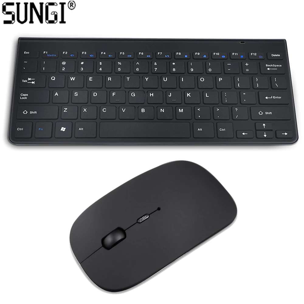 Fashional Design 2.4G Ultra-Slim Wireless Keyboard and Mouse Combo New Computer Accesories For Apple Mac PC WindowsXP Tv Box
Fashional Design 2.4G Ultra-Slim Wireless Keyboard and Mouse Combo New Computer Accesories For Apple Mac PC WindowsXP Tv Box