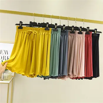 Plus Size Pleated Summer Shorts Women Loose Thin High Waist Shorts Feminino Hotpants Lace Up Casual Beach Wide Leg Shorts C6209
Plus Size Pleated Summer Shorts Women Loose Thin High Waist Shorts Feminino Hotpants Lace Up Casual Beach Wide Leg Shorts C6209