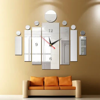home decoration new 3D mirror effect silent wall clock for living room modern design DIY still life wall sticker home clock
home decoration new 3D mirror effect silent wall clock for living room modern design DIY still life wall sticker home clock