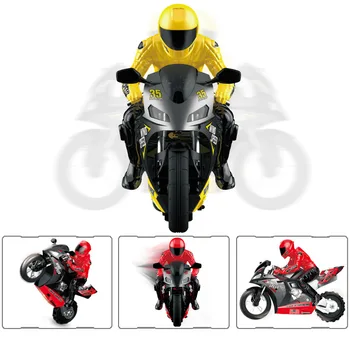2.4GHZ Stunt Single Lateral Standing Remote Motorcycle Ultra-Long Life Battery 1:6 Self-Balancing in-Situ RC Drift Toys
2.4GHZ Stunt Single Lateral Standing Remote Motorcycle Ultra-Long Life Battery 1:6 Self-Balancing in-Situ RC Drift Toys