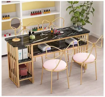 Manicure table European style simple manicure table net red double manicure table chair set
Manicure table European style simple manicure table net red double manicure table chair set