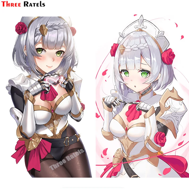 

Three Ratels A814 Noelle Genshin Impact Car External Decoration Stickers And Decals Auto Accessories Vinyl Material