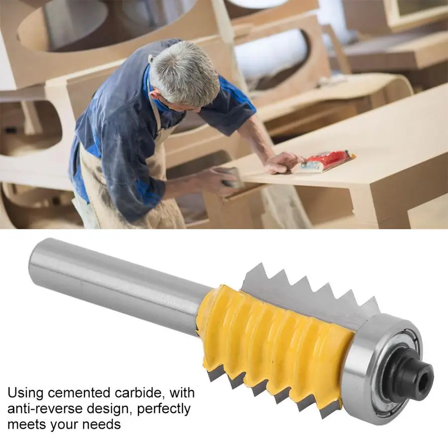 Woodworking Milling Cutter 8 Shank Cutter Rail Stile Router Bit Line Type Wood Milling Knife
Woodworking Milling Cutter 8 Shank Cutter Rail Stile Router Bit Line Type Wood Milling Knife