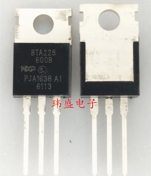 10pcs/lot BTA225-600B BTA225 TO-220 600V25A 
10pcs/lot BTA225-600B BTA225 TO-220 600V25A