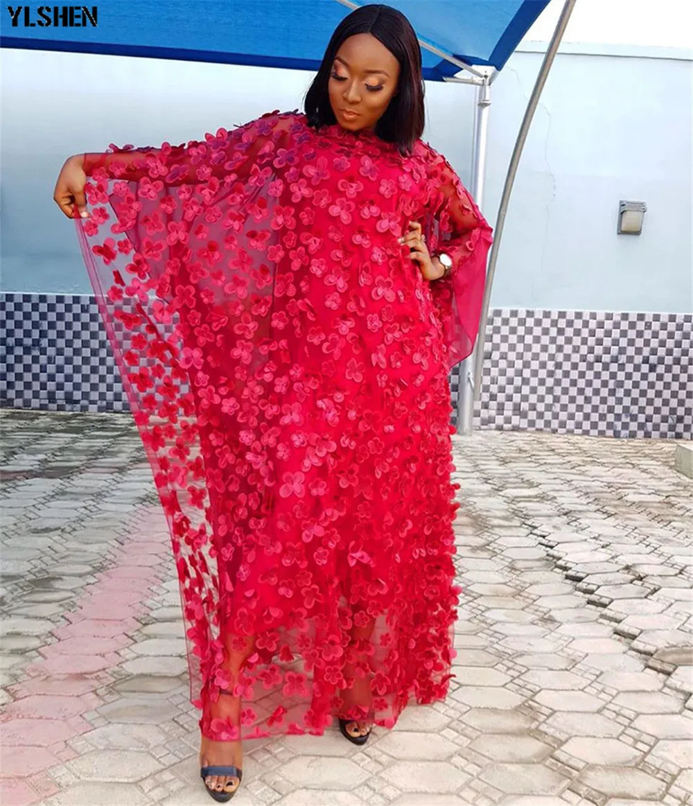 African Dresses For Women 2019 Africa Clothing Abaya Muslim Long Dress High Quality Length Fashion African Dress For Lady Robe 09