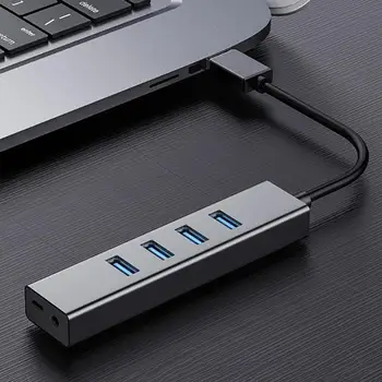 ALLOYSEED S94-U USB 3.0 HUB High Speed 5Gbps 4 Ports USB3.0 Hub Splitter Adapter Cable For Desktop Laptop PC Accessories USB HUB 
ALLOYSEED S94-U USB 3.0 HUB High Speed 5Gbps 4 Ports USB3.0 Hub Splitter Adapter Cable For Desktop Laptop PC Accessories USB HUB