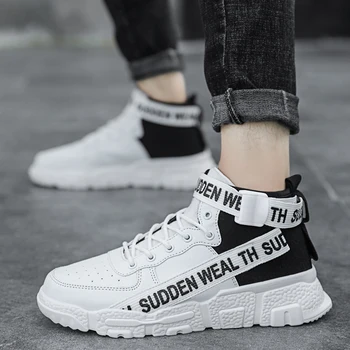 FTROCHB Men Trend Casual Shoes Autumn New High Top Outdoor Fashion Man Shoes High Quality Non-slip Men Sneakers Zapatos Hombre
FTROCHB Men Trend Casual Shoes Autumn New High Top Outdoor Fashion Man Shoes High Quality Non-slip Men Sneakers Zapatos Hombre