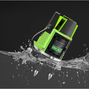 2/3/5 Cross Lines Laser Level Green Light Horizontal Vertical Leveling Instrument 360 Automatic Self-Leveling Measuring Tool
2/3/5 Cross Lines Laser Level Green Light Horizontal Vertical Leveling Instrument 360 Automatic Self-Leveling Measuring Tool