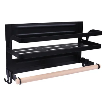 1 Set Magnetic Storage Rack Durable Practical Storage Shelf Single Layer Rack Storage Stand for Inside
1 Set Magnetic Storage Rack Durable Practical Storage Shelf Single Layer Rack Storage Stand for Inside