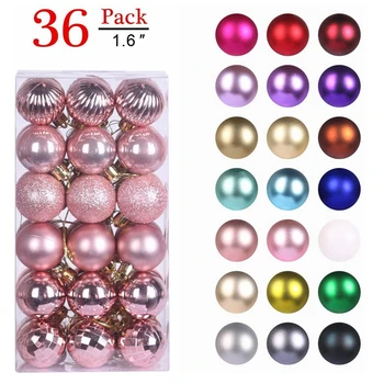 40mm Christmas Balls Ornaments for Xmas Tree Shatterproof Christmas Tree Decorations Large Hanging Ball Rose Gold Irregular Ball
40mm Christmas Balls Ornaments for Xmas Tree Shatterproof Christmas Tree Decorations Large Hanging Ball Rose Gold Irregular Ball