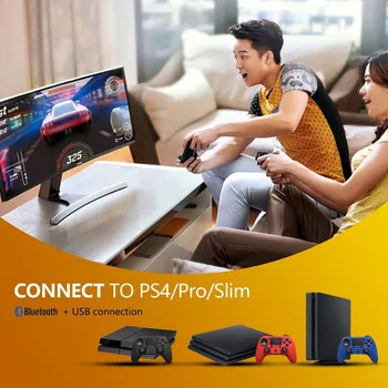 Dual Vibration Six Axis Integrated Bluetooth Wireless Game Controller With Gamepad Pressure Panel For PS4 / Android / PC
Dual Vibration Six Axis Integrated Bluetooth Wireless Game Controller With Gamepad Pressure Panel For PS4 / Android / PC