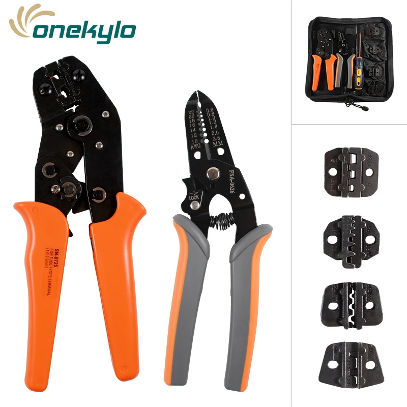 Crimping Tool Kit Multitool Engineering Ratchet Terminal Crimping Tool Crimping Tool+Screwdriver+Wire Stripper hand tools set
Crimping Tool Kit Multitool Engineering Ratchet Terminal Crimping Tool Crimping Tool+Screwdriver+Wire Stripper hand tools set