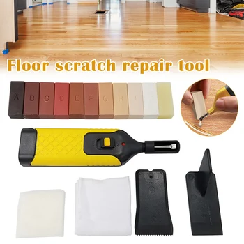 Laminate Floor Repair Kit 11 Color Wax Blocks for Repair Damaged Laminated Flooring Kitchen Worktops Cabinet UD88 
Laminate Floor Repair Kit 11 Color Wax Blocks for Repair Damaged Laminated Flooring Kitchen Worktops Cabinet UD88