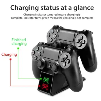 Fast Charging Stand For PS4 Dock Dual Controllers Charger Charging Station Gamepad Stand Holder Bracket Base For PS4/Pro/Slim
Fast Charging Stand For PS4 Dock Dual Controllers Charger Charging Station Gamepad Stand Holder Bracket Base For PS4/Pro/Slim