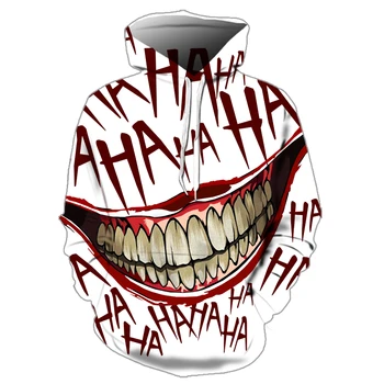 Men Horror Clown Autumn Drawstring 3D Printed Hoodies Men Women Couple Hoodies 3D Print Hoody Casual Pullovers Streetwear Top
Men Horror Clown Autumn Drawstring 3D Printed Hoodies Men Women Couple Hoodies 3D Print Hoody Casual Pullovers Streetwear Top