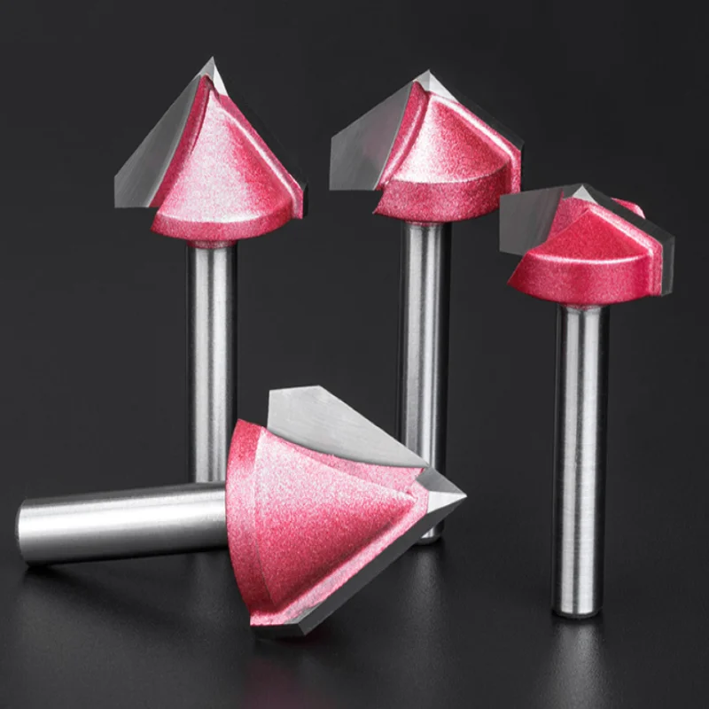 CNC Carbide End Mill 3D Router Bits V Bit Woodworking Milling Cutter for Drilling Milling Wood 60 90 120 150 Degree 1 pc
CNC Carbide End Mill 3D Router Bits V Bit Woodworking Milling Cutter for Drilling Milling Wood 60 90 120 150 Degree 1 pc