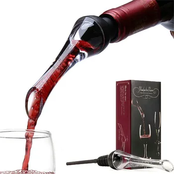 Wine Aerator Pourer Premium Aerating Pourer and Decanter Spout Quick Aerator Wine Hopper Filter Bar Essential Equipment Set 101
Wine Aerator Pourer Premium Aerating Pourer and Decanter Spout Quick Aerator Wine Hopper Filter Bar Essential Equipment Set 101
