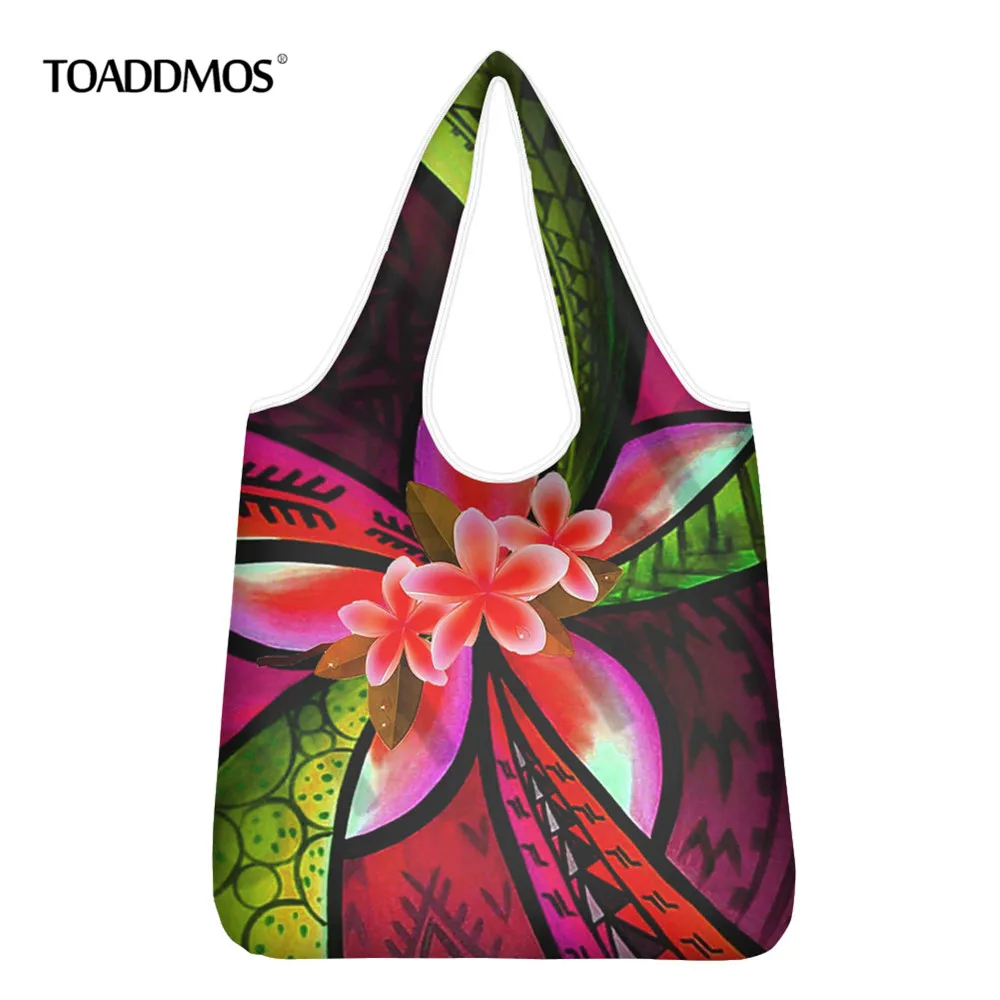 TOADDMOS Gradient Style Polynesian Traditional Tribal Plumeria Pattern Ladies Shopper Bag Eco-friendly Light Shopping Tote Bags
TOADDMOS Gradient Style Polynesian Traditional Tribal Plumeria Pattern Ladies Shopper Bag Eco-friendly Light Shopping Tote Bags