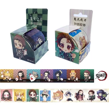 4cm*4m Anime Demon Slayer Kimetsu No Ya Washi Tape DIY Cartoon Adhesive Tape Scrapbooking Label Stickers
4cm*4m Anime Demon Slayer Kimetsu No Ya Washi Tape DIY Cartoon Adhesive Tape Scrapbooking Label Stickers