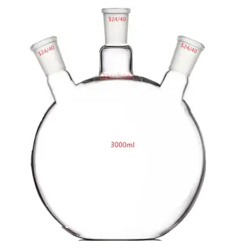 3000ml,24/40,3-Neck,Flat Bottom Glass Flask,Three Neck,Laboratory Boiling Bottle
3000ml,24/40,3-Neck,Flat Bottom Glass Flask,Three Neck,Laboratory Boiling Bottle