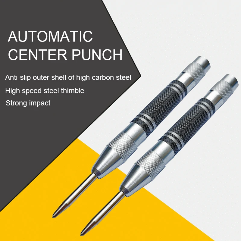 Upgrade Automatic Center Pin Spring Loaded Mark Center Punch Tool Wood Indentation Mark Woodworking Tool Bit Punch Needle
Upgrade Automatic Center Pin Spring Loaded Mark Center Punch Tool Wood Indentation Mark Woodworking Tool Bit Punch Needle