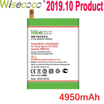 Wisecoco 4950mAh LIS1632ERPC Battery For SONY Xperia XZ Dual Sim F8332 XZs F8331 Phone Latest Production Battery+Tracking Number
Wisecoco 4950mAh LIS1632ERPC Battery For SONY Xperia XZ Dual Sim F8332 XZs F8331 Phone Latest Production Battery+Tracking Number
