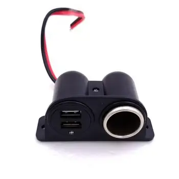 Auxiliary Dual USB/Power Outlet 12V Car DC Cigarette Lighter Socket Plug Adapter адаптер питания адаптер прикуривателя
Auxiliary Dual USB/Power Outlet 12V Car DC Cigarette Lighter Socket Plug Adapter адаптер питания адаптер прикуривателя