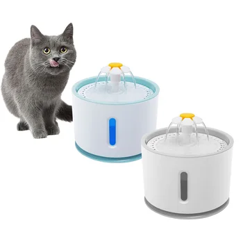 2.4L Automatic Pet Cat Water Fountain LED Electric USB Dog Cat Pet Mute Drinker Feeder Bowl fontaine a eau froide pour chatr ^_^
2.4L Automatic Pet Cat Water Fountain LED Electric USB Dog Cat Pet Mute Drinker Feeder Bowl fontaine a eau froide pour chatr ^_^
